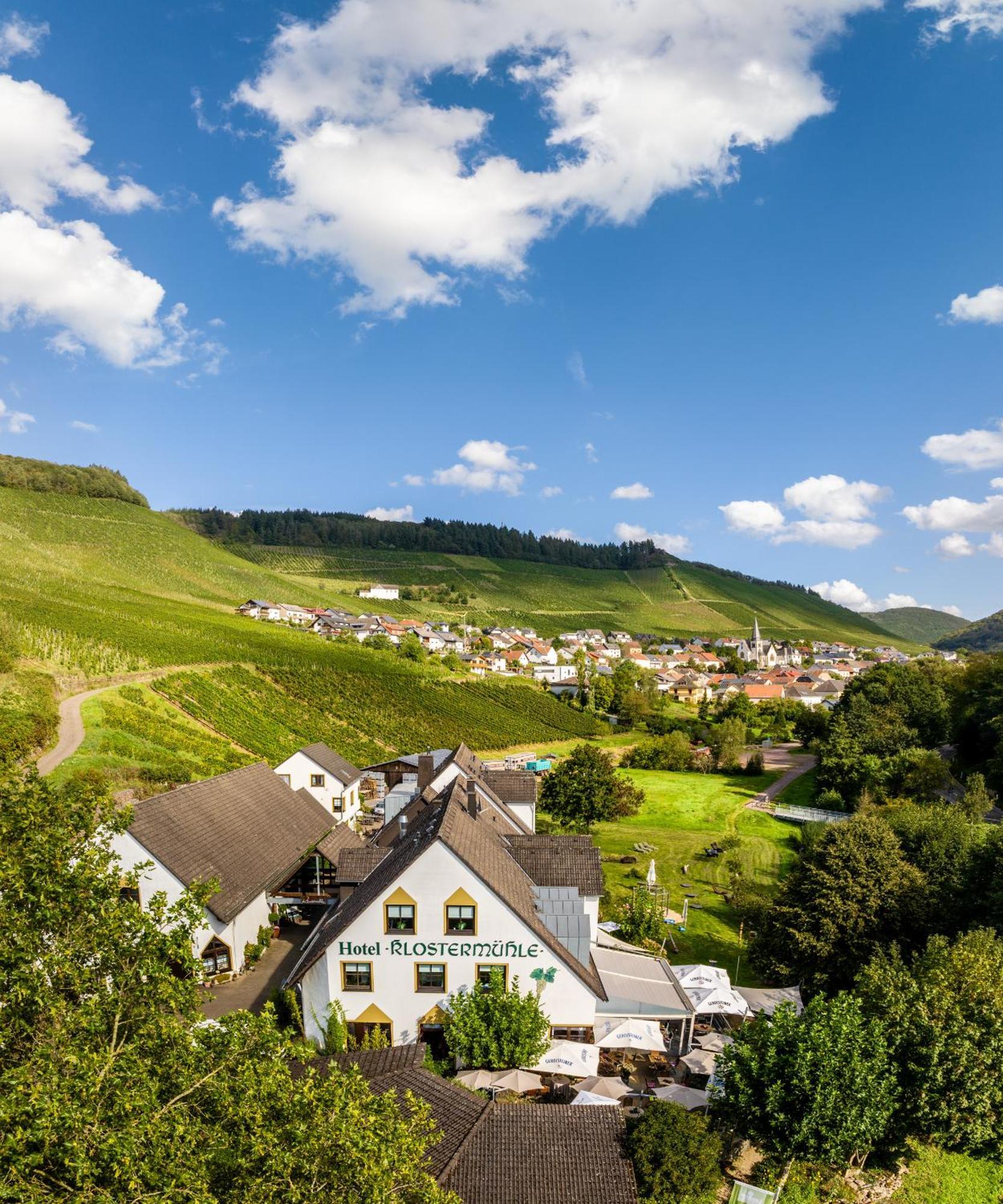 Weinhotel Restaurant Klostermuehle Ockfen Kültér fotó